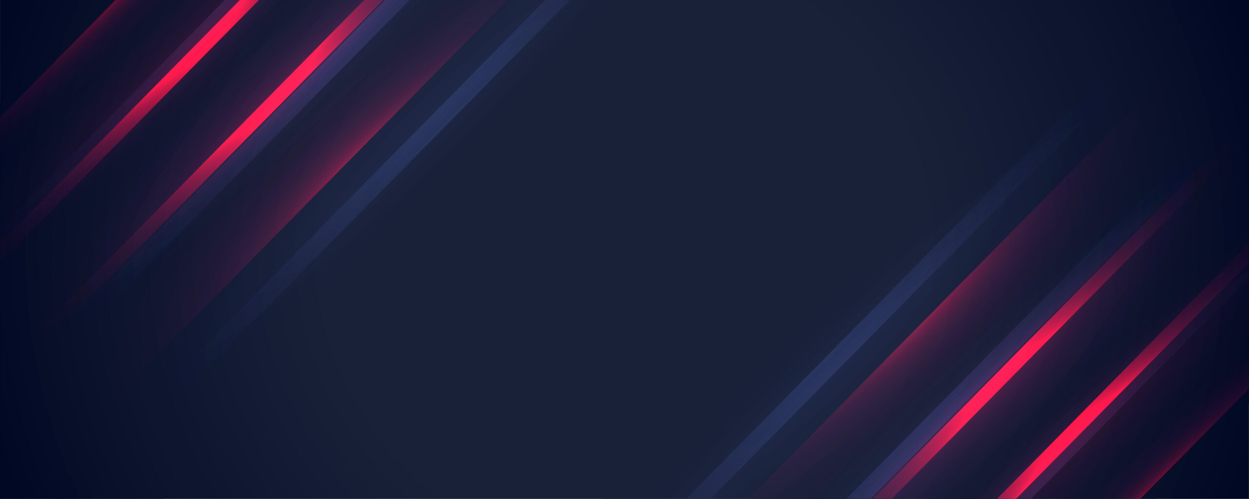 stylish glowing digital red lines banner design